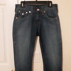 True Religion Size 30 Straight Jeans